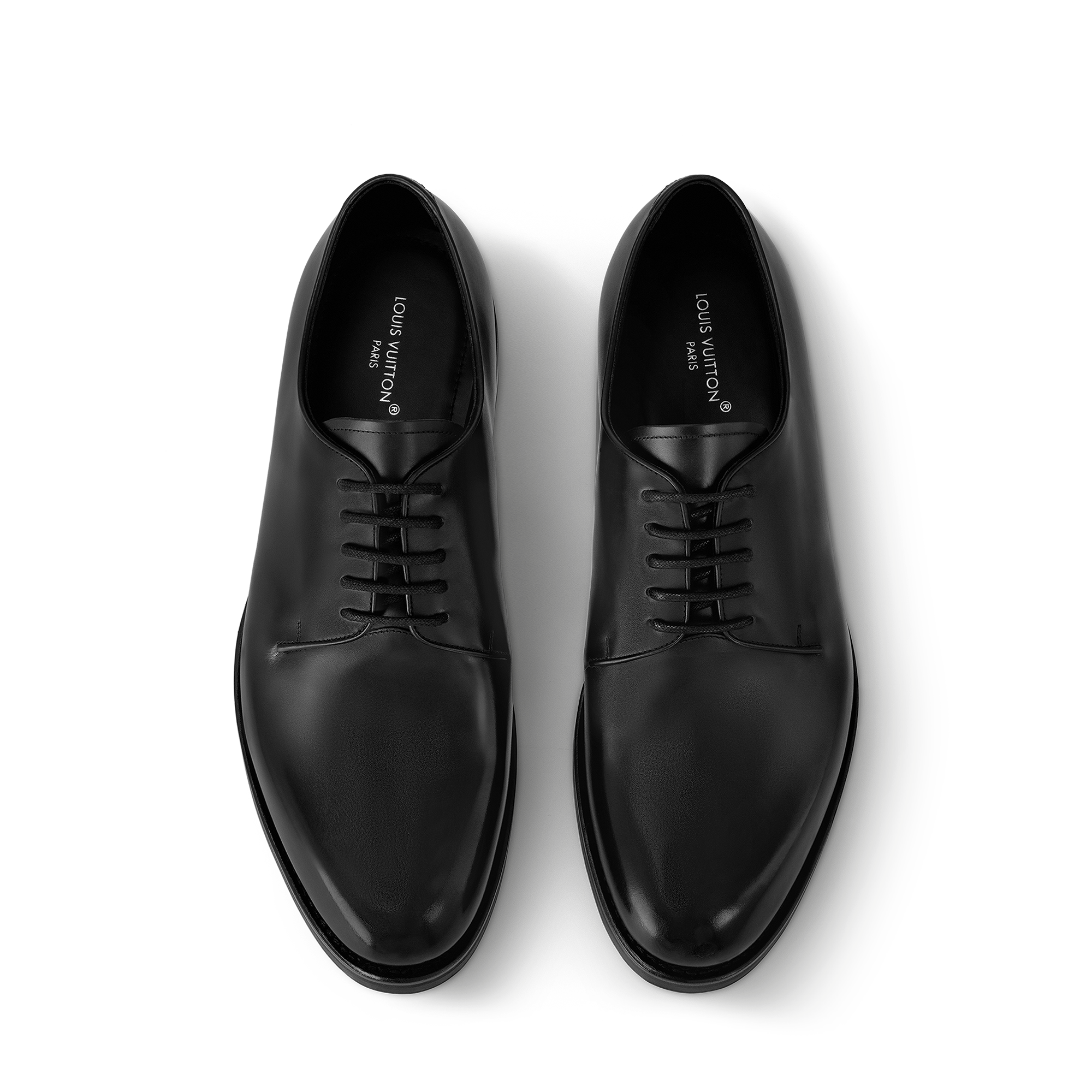 LV Flex Derby Black Leather Dress Shoe | LOUIS VUITTON ®